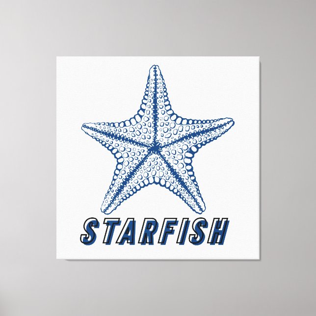 Starfish Leinwanddruck (Vorderseite)