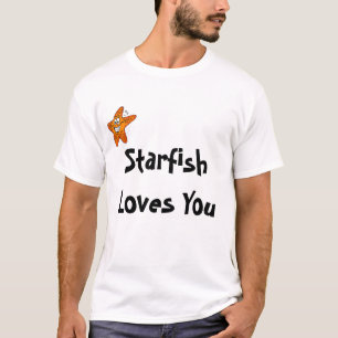 Starfish-Lieben Sie T-Shirt