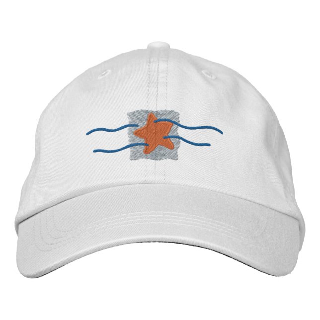 Starfish-Logo Bestickte Kappe (Vorderseite)