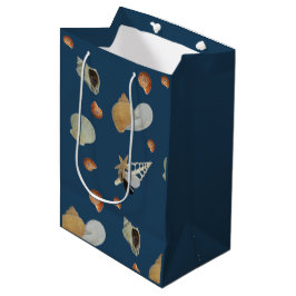 Starfish Muscheln Aqua Blue Beach Ozeane Küstenmee Mittlere Geschenktüte