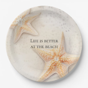 Starfish Ocean Beach Pappteller