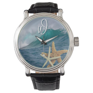 Starfish Ocean Wave Single Erstbeobachtung Armbanduhr