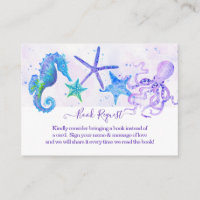 Starfish Octopus Seepferd Beach Girl Babydusche