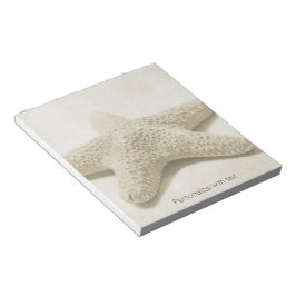 Starfish Personalisiert Notizblock