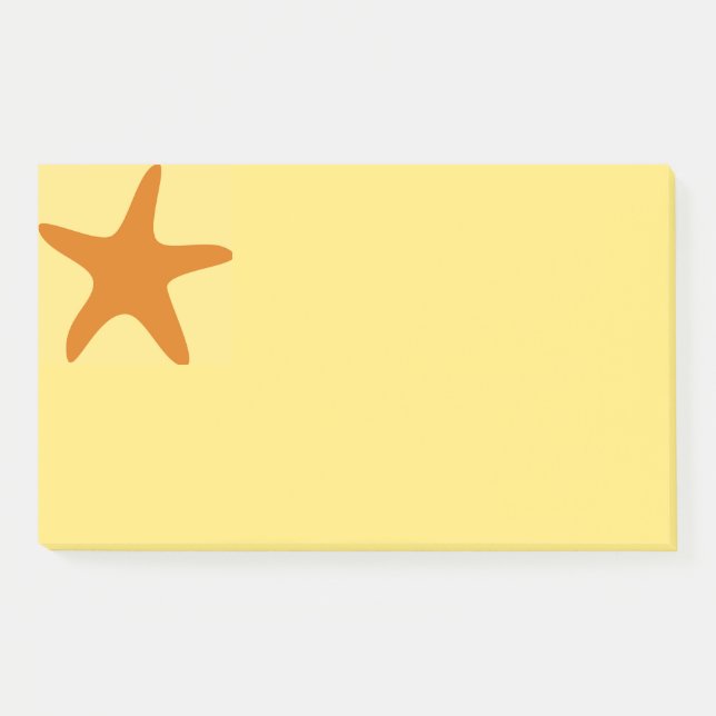 Starfish Post-It-Notes Post-it Klebezettel (Vorderseite)
