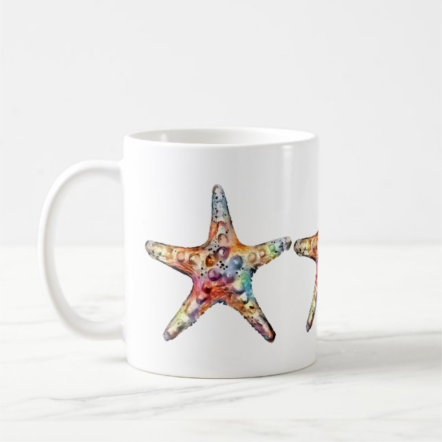 Starfish-Regenbogen Kaffeetasse (Links)