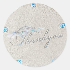 Starfish Sand Dollar Danke Sticker