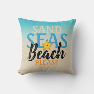 Starfish Sand Seas Beach Kissen