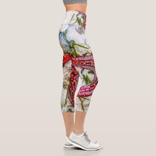 Starfish, Sansibar, Tansania Capri Leggings