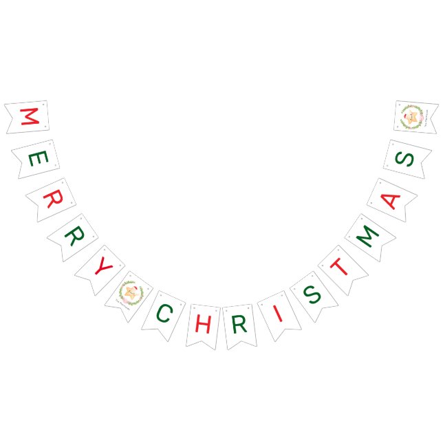 Starfish Santa Merry Weihnachten Wimpelkette (Alle)