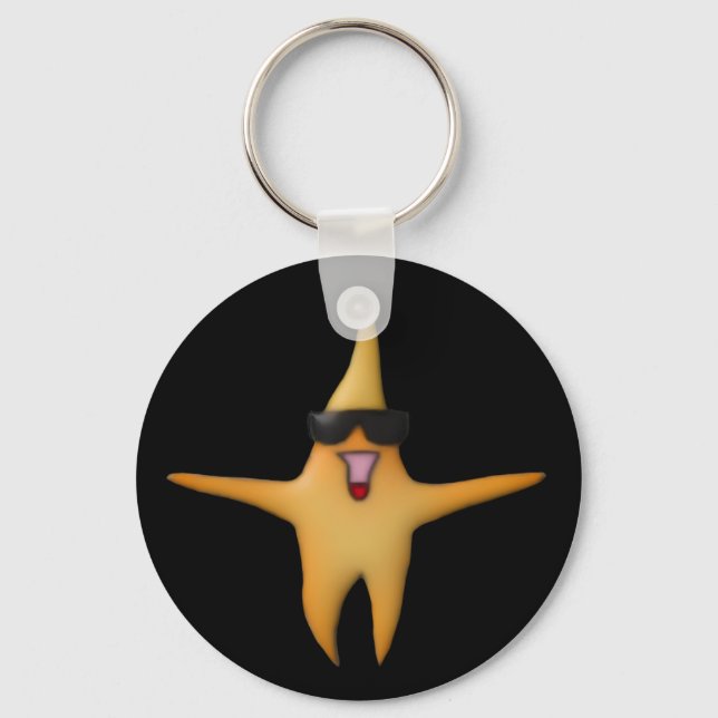 Starfish Schlüsselanhänger (Vorderseite)