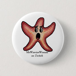 Starfish schockiert, MeWarriorFrau auf Twitch Button