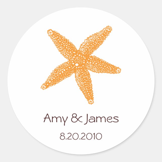 Starfish Stickers (Vorderseite)