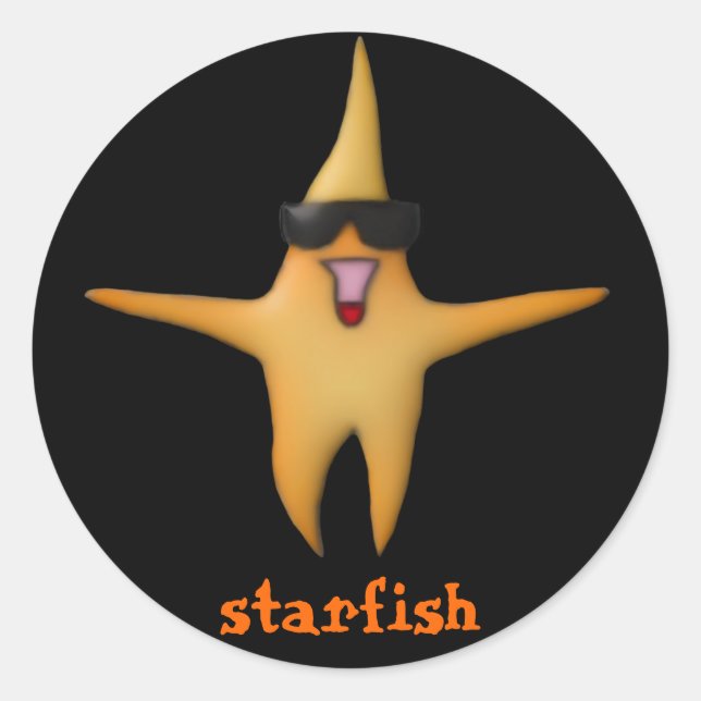 Starfish Stickers (Vorderseite)