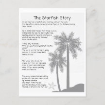 Starfish Story, Starfish Thrower, Starfish Gedicht