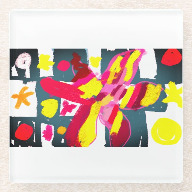 Starfish  style  glasuntersetzer (Vorderseite)