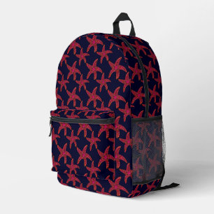 Starfish Style Muster Bedruckter Rucksack