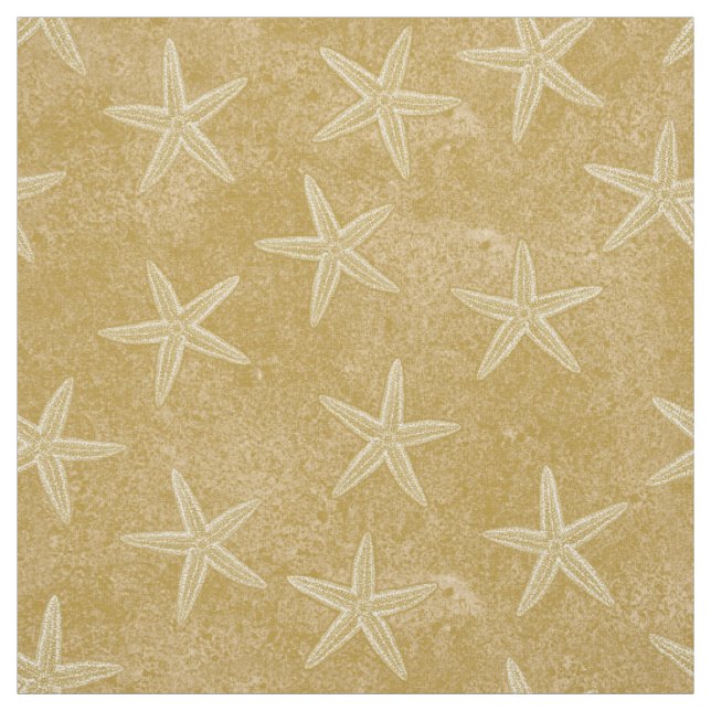 Starfish Tan Sand Stoff (Muster)