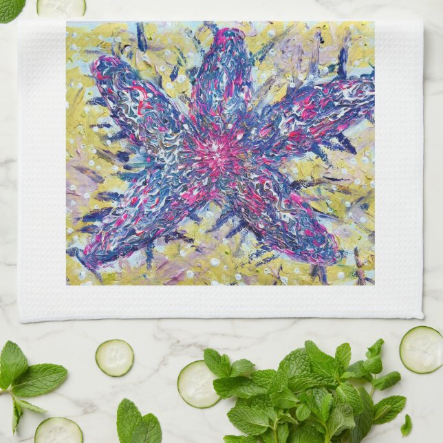 Starfish Teetuch Geschirrtuch (Gefaltet)
