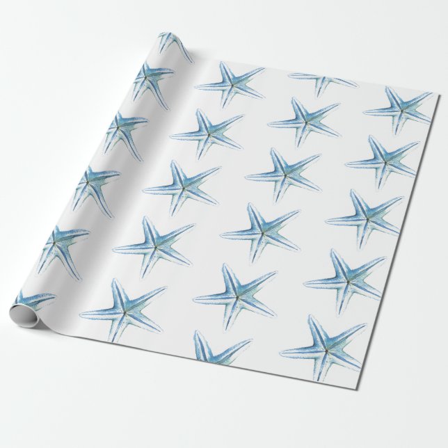 Starfish Thrapping Paper Geschenkpapier (Ungerollt)