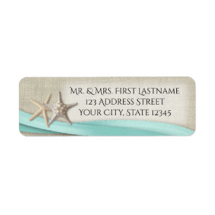 Starfish und Aqua Ribbon