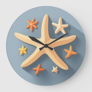 Starfish und die Kleinen Große Wanduhr