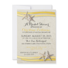 Starfish und Gelbes Brautparty