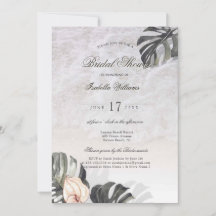 Starfish und Muscheln Tropical Beach Brautparty