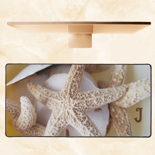 Starfish und Sand Dollars cremig weiße Küste Schreibtischunterlage (Von Creator hochgeladen)