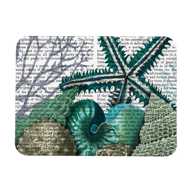 Starfish unter dem Meer Magnet (Horizontal)