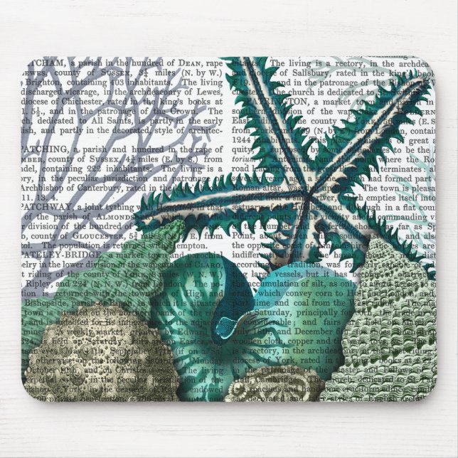 Starfish unter dem Meer Mousepad (Vorne)