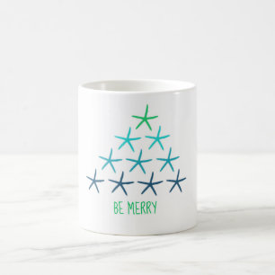 Starfish-Weihnachtsbaum-Tasse Kaffeetasse