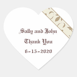 Starfish, Whitecap Grau, Gefälligkeitsaufkleber Herz-Aufkleber