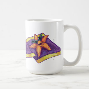 Starfish zum Sonnenbaden Kaffeetasse