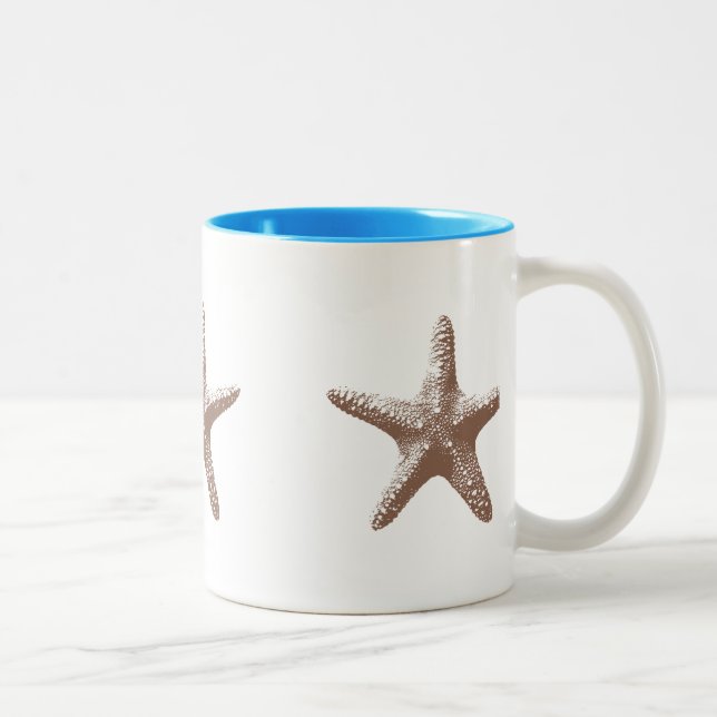 Starfish Zweifarbige Tasse (Rechts)