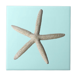 Starfishstrand-Fotokunst Fliese
