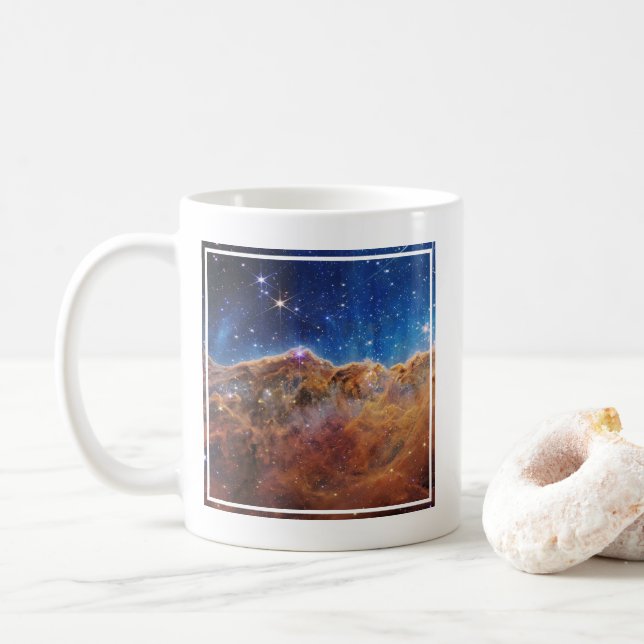 Starforming Region Ngc 3324 im Karina-Nebel. Kaffeetasse (Mit Donut)