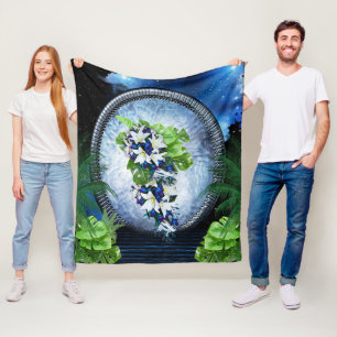 Stargate-Portal-Wohngestaltung Fleecedecke