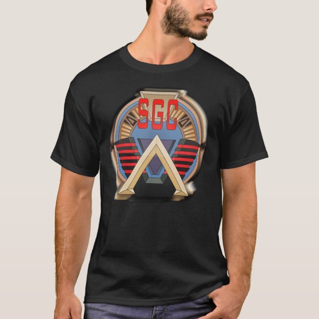 Stargate SG1 Klassischer T - Shirt (Vorderseite)