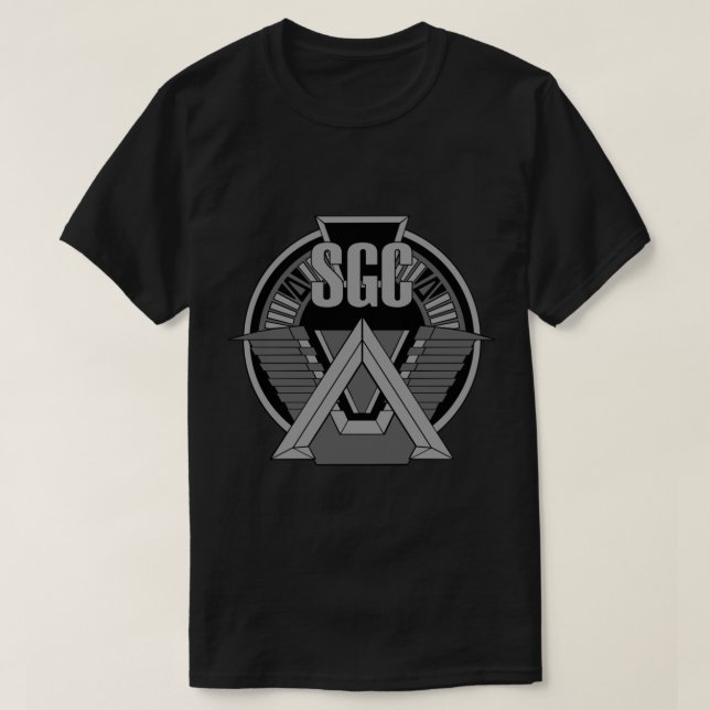 Stargate SG1 Klassischer T - Shirt (Design vorne)