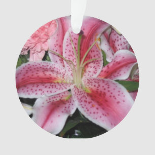 Stargazer-Lilien-Kreis-Verzierung Ornament