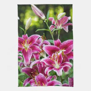 Stargazer Lilies Geschirrtuch