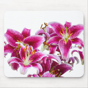 Stargazer Lilies Mousepad