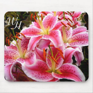 "Stargazer" Lilies Mousepad