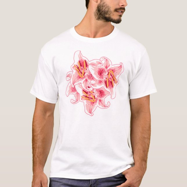 Stargazer Lilies T-Shirt (Vorderseite)