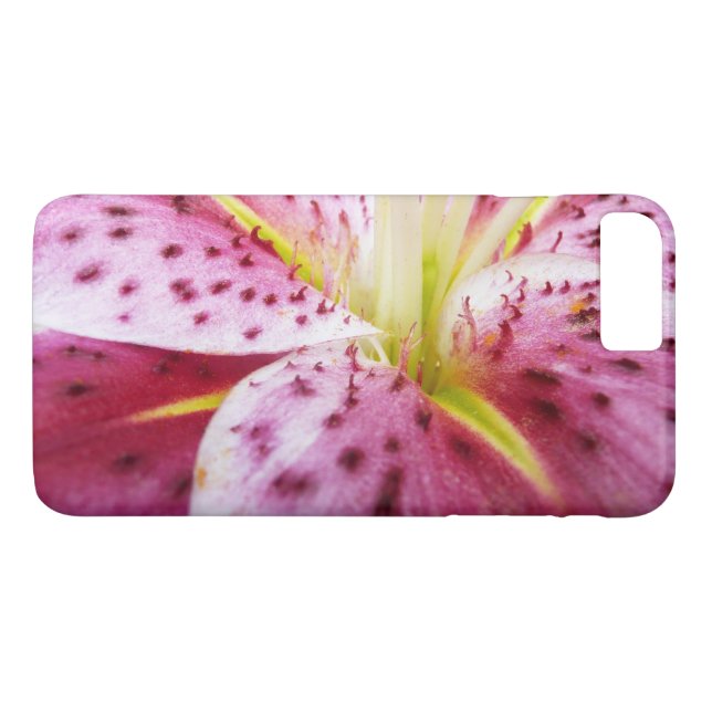 Stargazer Lily Bright Magenta Case-Mate iPhone Hülle (Rückseite (Horizontal))