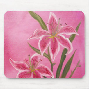 Stargazer Lily Mousepad
