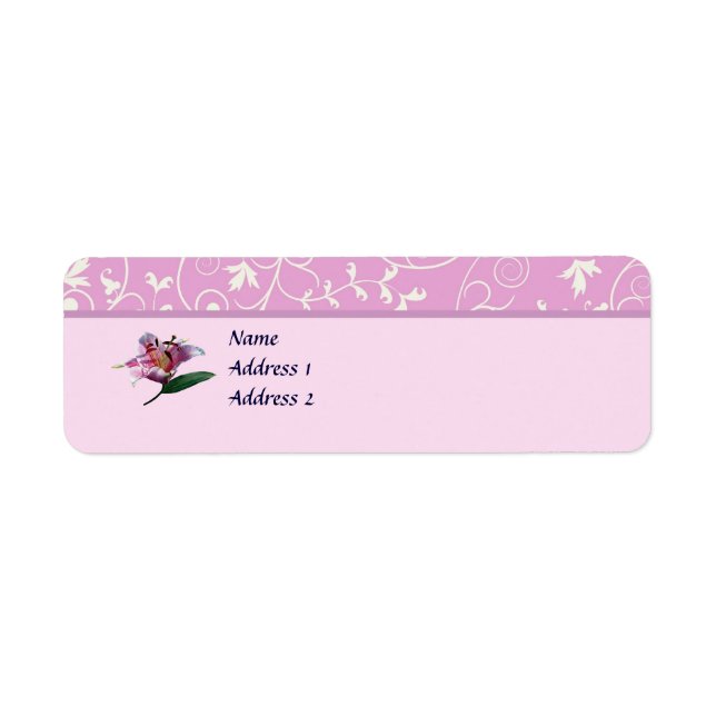 Stargazer Lily Profil Save the Date (Vorne)