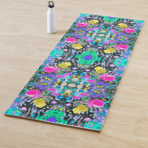 Stargazer Lily, Rose und Rosa Hibiskus Collage