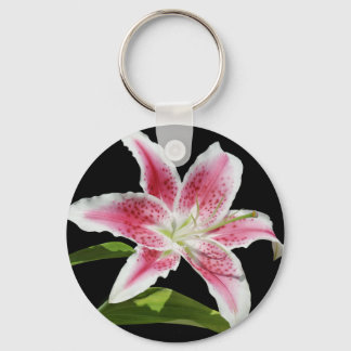 Stargazer Lily Schlüsselanhänger